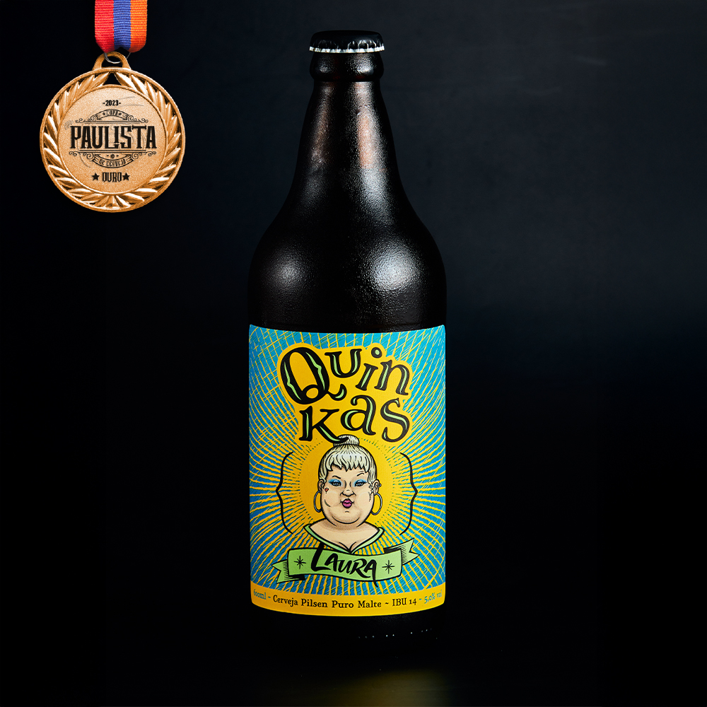 Cerveja Laura Pilsen - Garrafa 600ml